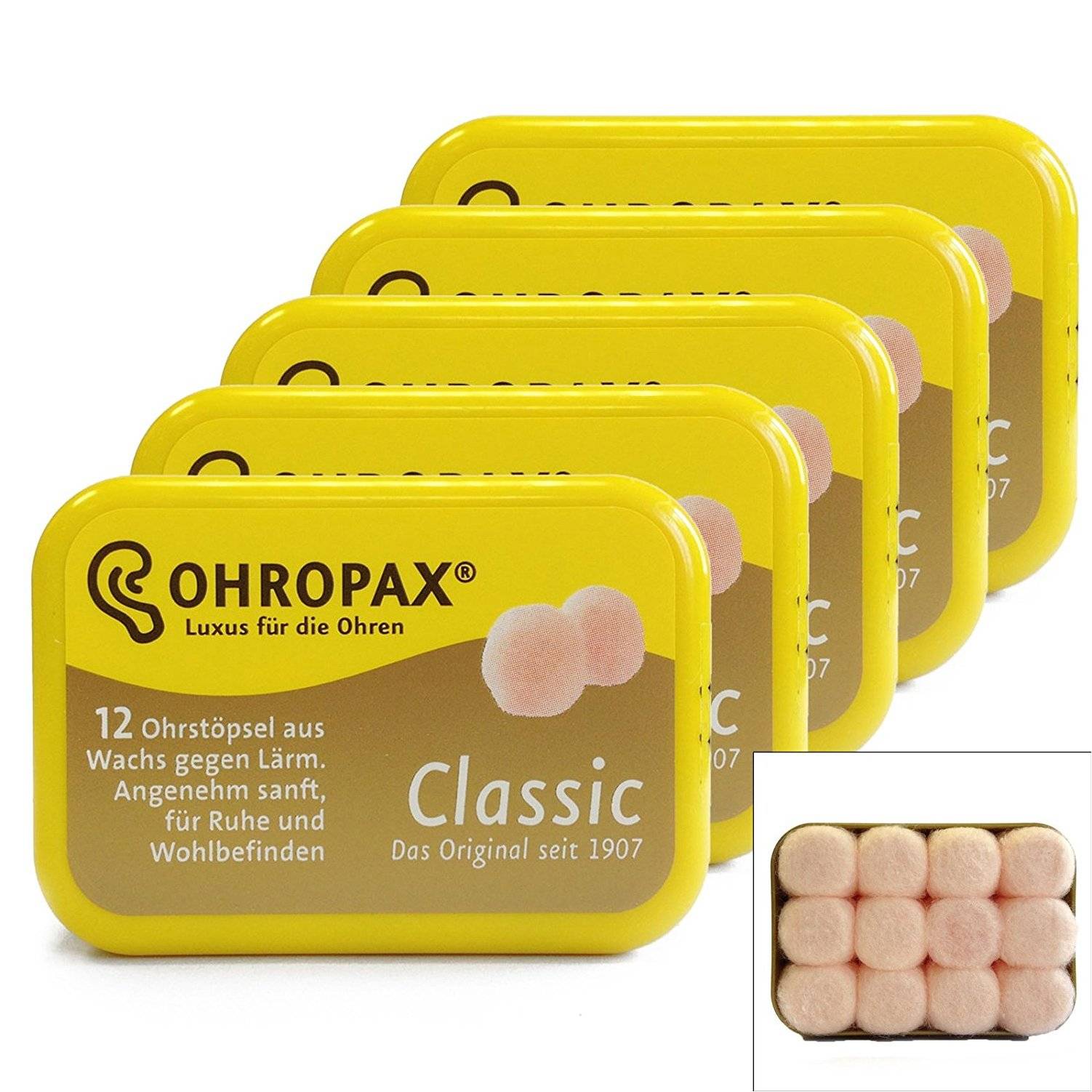 Рейтинг лучших беруш. Беруши Ohropax. Восковые беруши для сна Ohropax Classic 20 шт.. Ohropax Classic. Самые лучшие беруши.