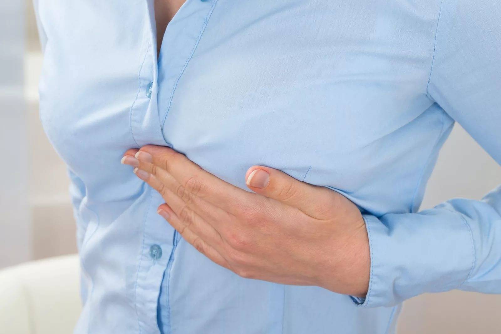 Уплотнение в молочной железе при грудном вскармливании: причины и лечение