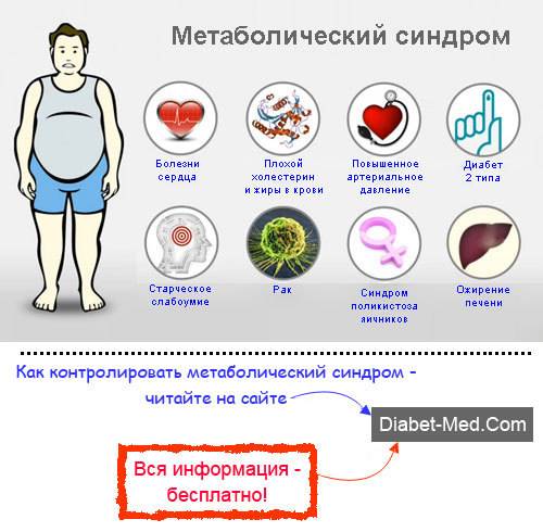 Признаки метаболического синдрома, лечение и клинические рекомендации - tony.ru