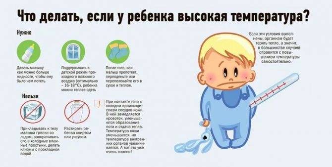 Почему у ребенка может быть высокая температура без признаков простуды и что делать?