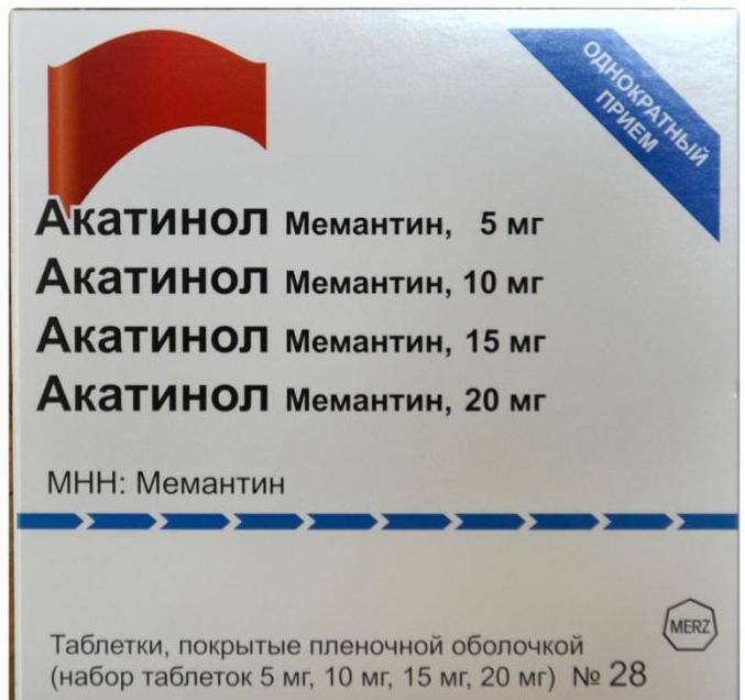 Мемантин акатинол: инструкция по применению таблеток и капель, цена, отзывы, аналоги