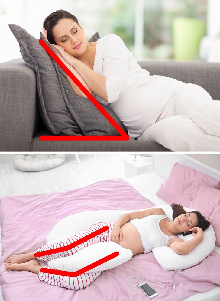 Как правильно спать беременным? удобные позы для сна при беременности | во сне