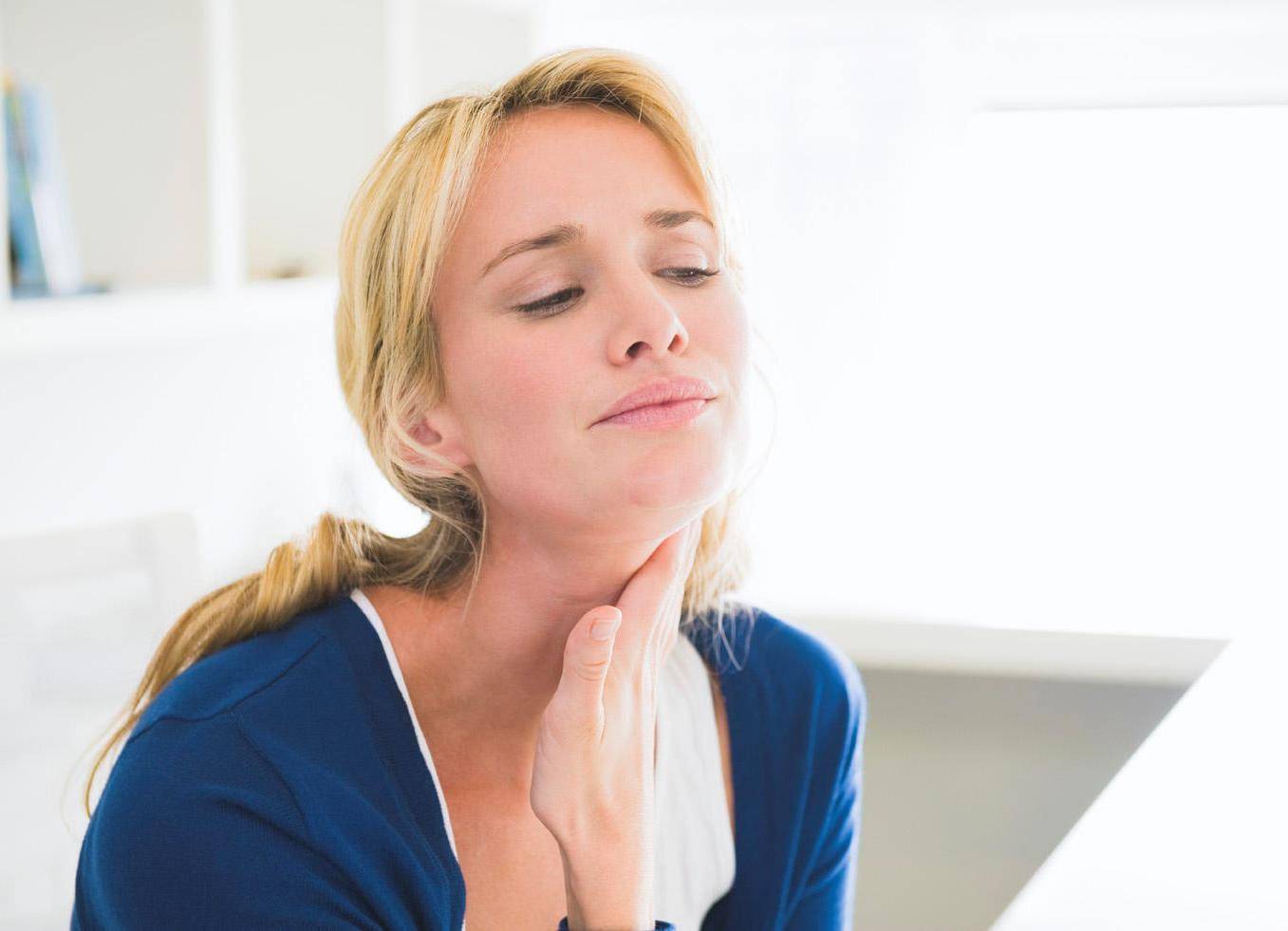 Сухость во рту и шейный остеохондроз симптомы
