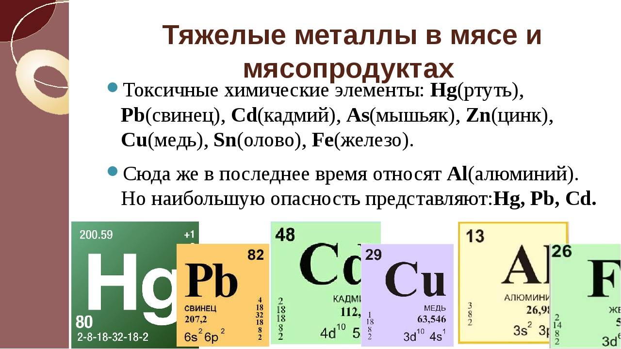 Металлы в организме человека химия